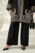 Maria B | Luxury Winter Pret 25 | DW-W25-49-Black - Ladies Clothes - Maria Faisal