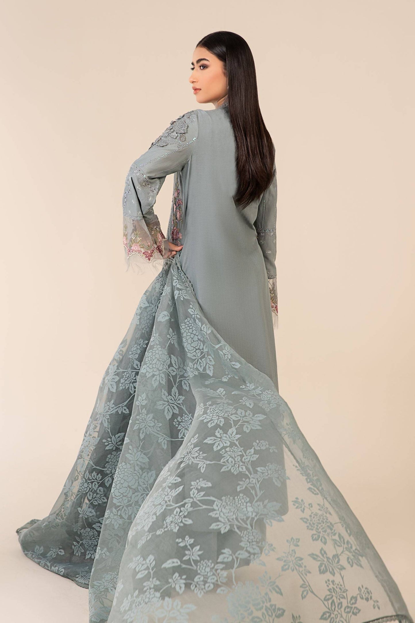 Maria B | Luxury Pret 25 | DW-EA25-16 by Maria Faisal - Registered Vendor of : Maria B - type : Ladies Clothes - 100% original wedding dresses