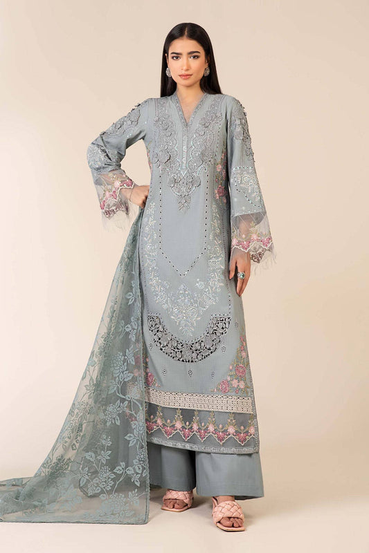 Maria B | Luxury Pret 25 | DW-EA25-16 by Maria Faisal - Registered Vendor of : Maria B - type : Ladies Clothes - 100% original wedding dresses