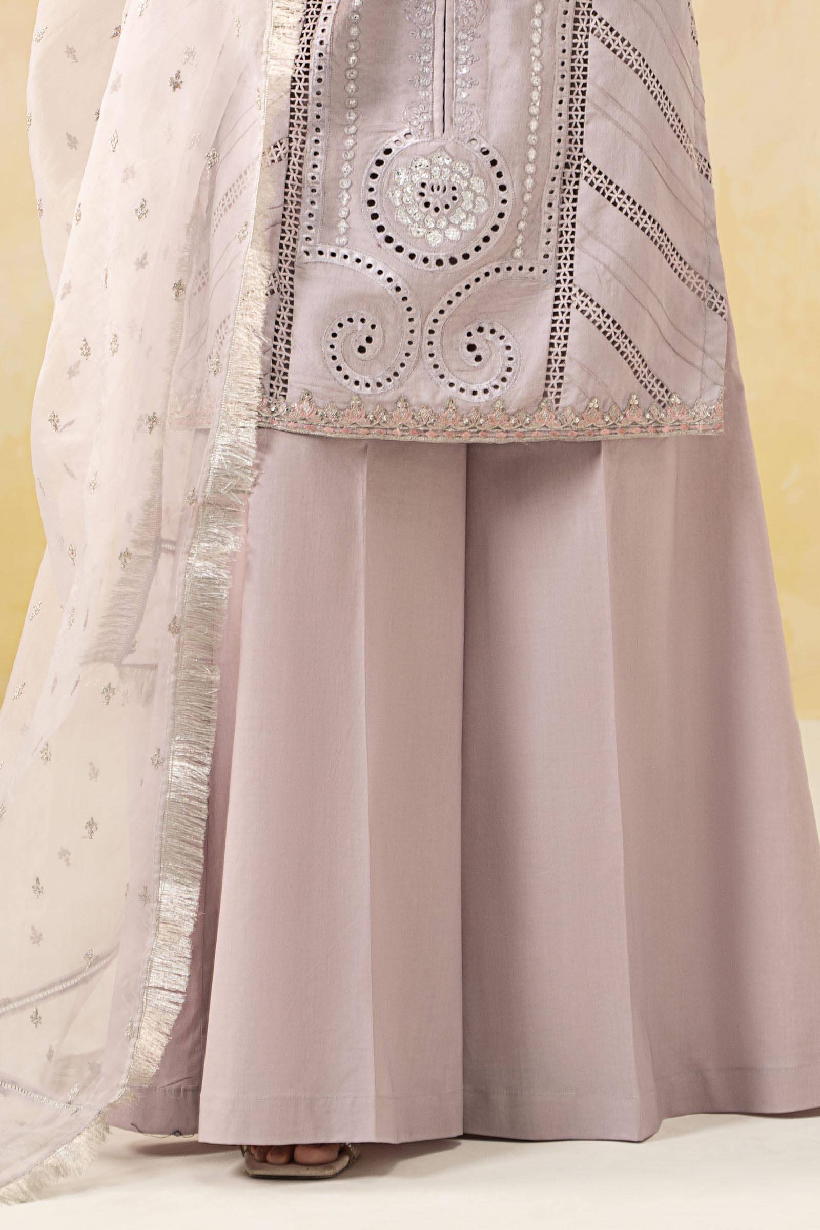 Maira B | Ready to Wear | DW-EF25-28 Lilac by Maria Faisal - Registered Vendor of : Maria B - type : Wedding Dress - 100% original wedding dresses