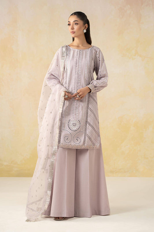 Maira B | Ready to Wear | DW-EF25-28 Lilac by Maria Faisal - Registered Vendor of : Maria B - type : Wedding Dress - 100% original wedding dresses