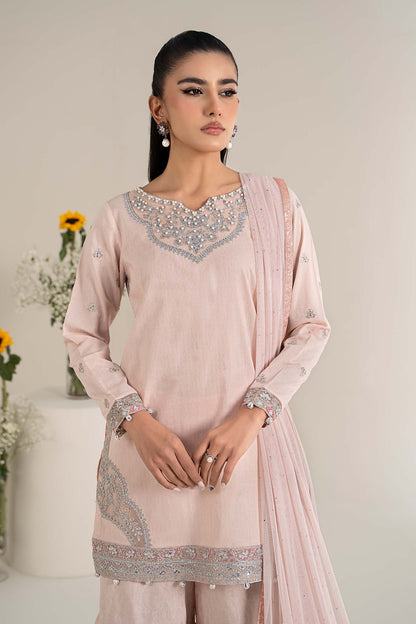 Maira B | Ready to Wear | DW-EF25-61 Pink by Maria Faisal - Registered Vendor of : Maria B - type : Wedding Dress - 100% original wedding dresses