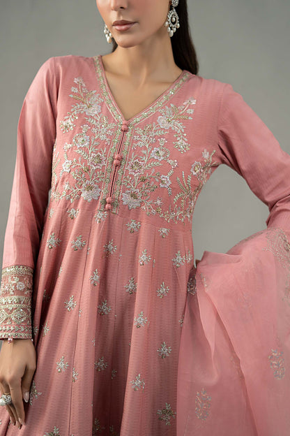 Maira B | Ready to Wear | DW-EF25-76 Pink by Maria Faisal - Registered Vendor of : Maria B - type : Wedding Dress - 100% original wedding dresses