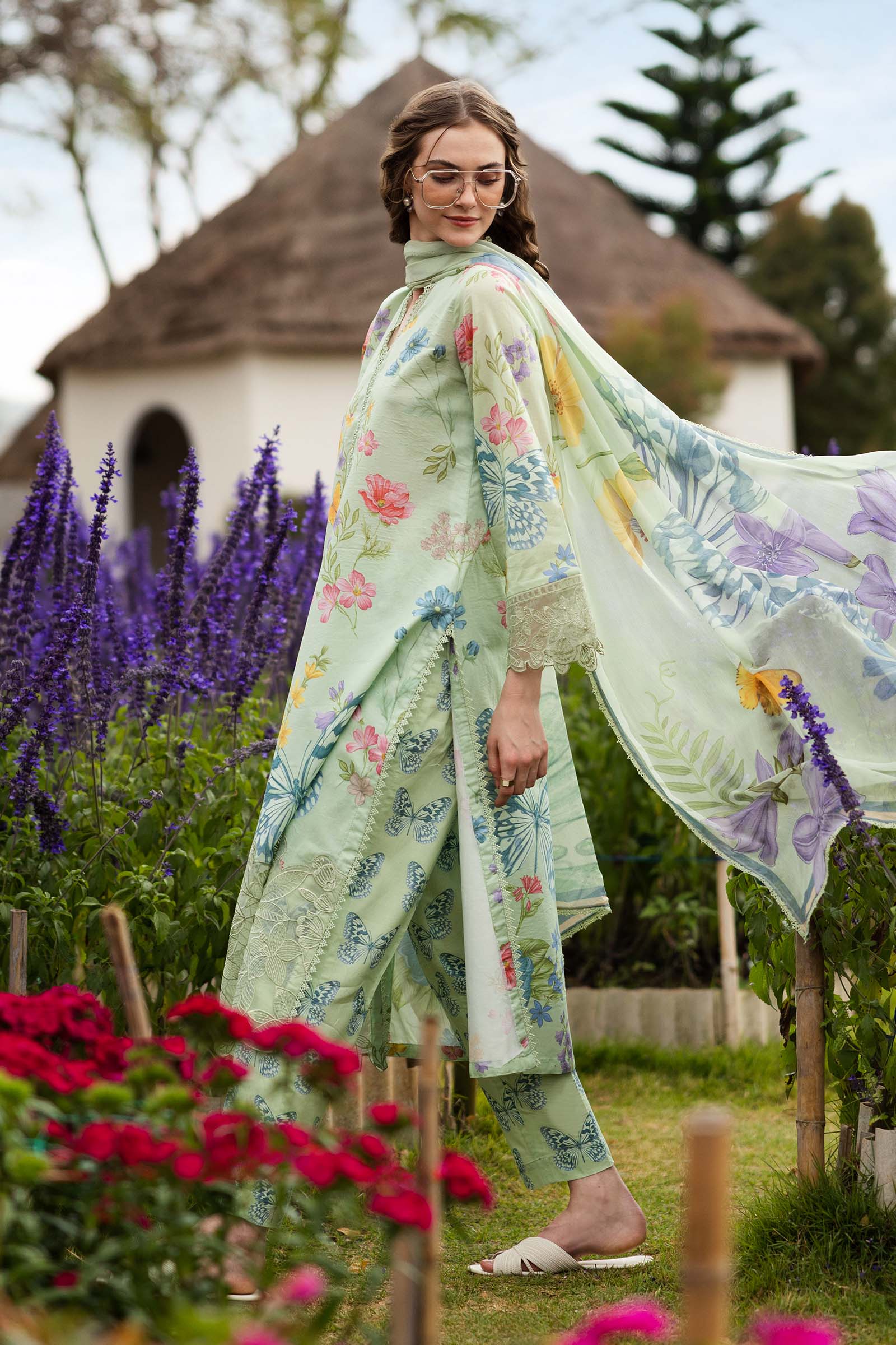 Maria B | Eid Collection Pret | DW-EF26-31 - Dress - available at Maria Faisal in UK and USA.