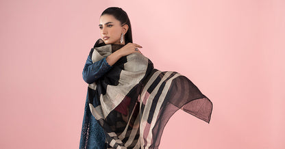 Maria B | Eid Collection 2026 | Dw-Ef22-41R1 Teal - Luxury Dress - available at Maria Faisal in UK and USA.