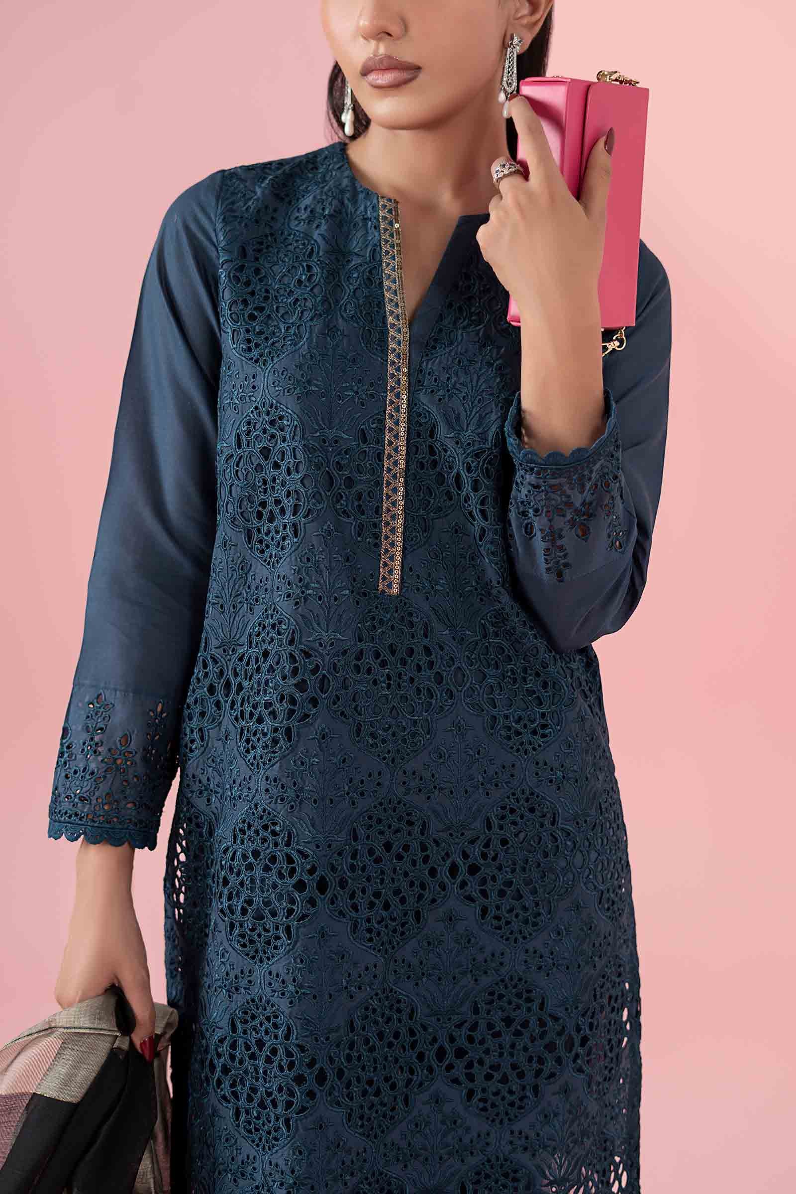 Maria B | Eid Collection 2026 | Dw-Ef22-41R1 Teal - Luxury Dress - available at Maria Faisal in UK and USA.