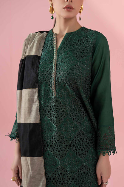 Maria B | Eid Collection 2026 | Dw-Ef22-41R1 Green - Luxury Dress - available at Maria Faisal in UK and USA.