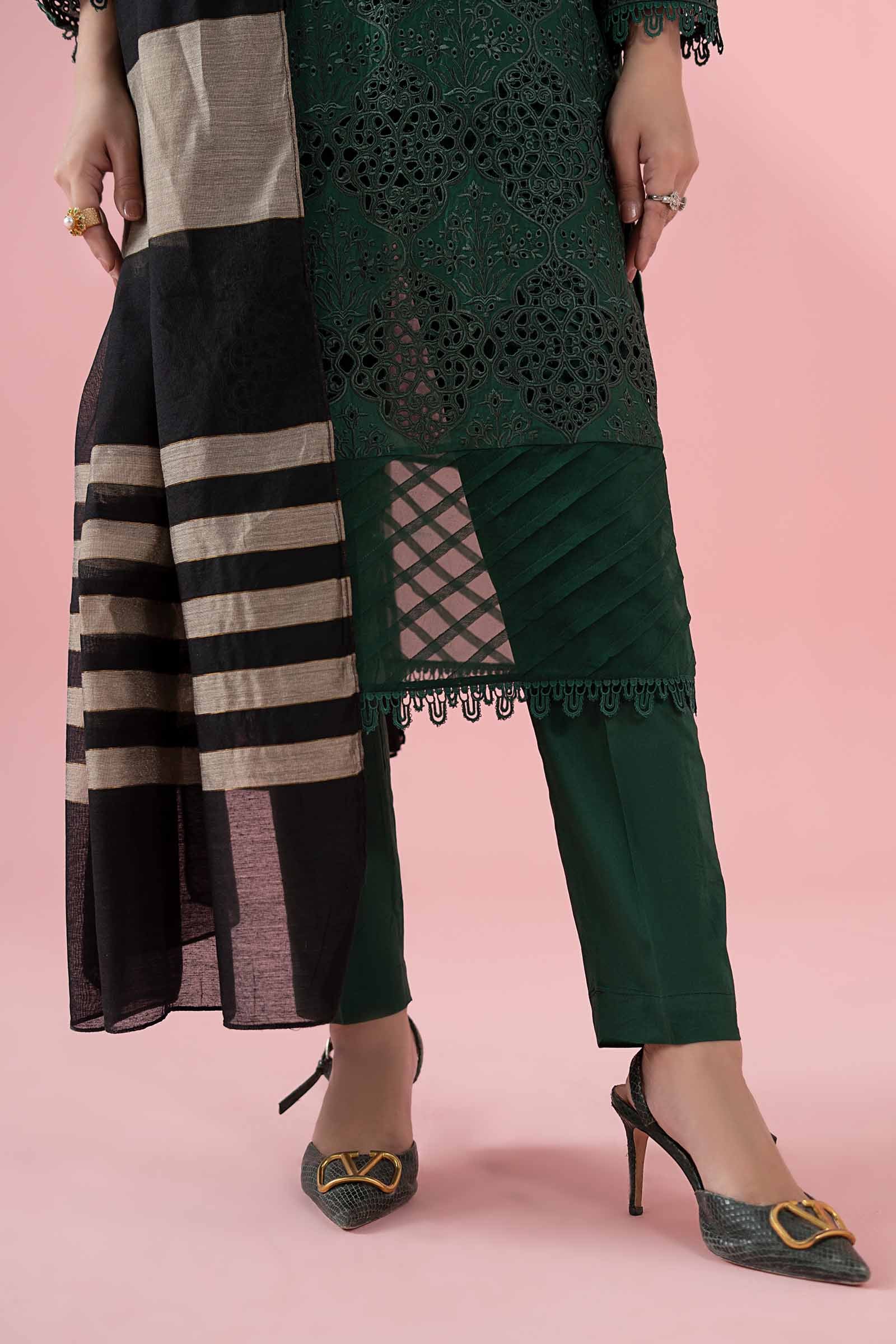 Maria B | Eid Collection 2026 | Dw-Ef22-41R1 Green - Luxury Dress - available at Maria Faisal in UK and USA.