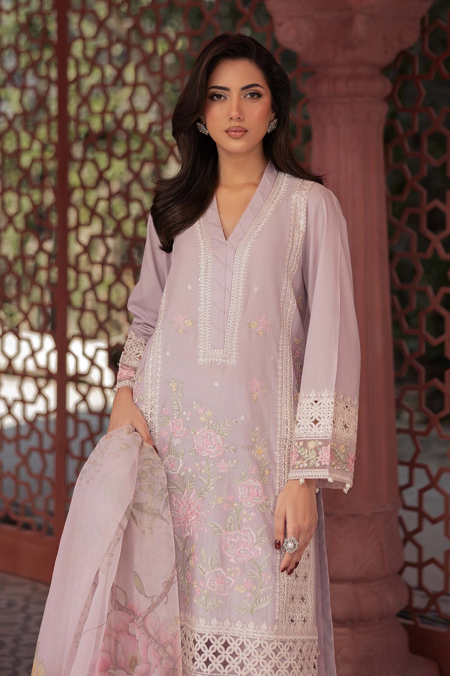 Maria B | Luxury Pret 25 | DW-EF25-151 by Maria Faisal - Registered Vendor of : Maria B - type : Ladies Clothes - 100% original wedding dresses