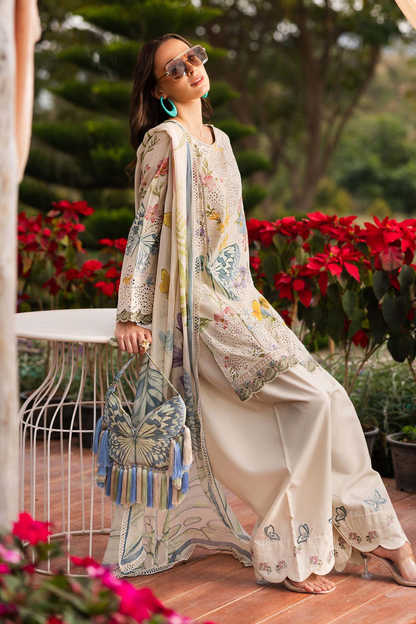 Maria B | Eid Collection Pret | DW-EF26-31 - Dress - available at Maria Faisal in UK and USA.