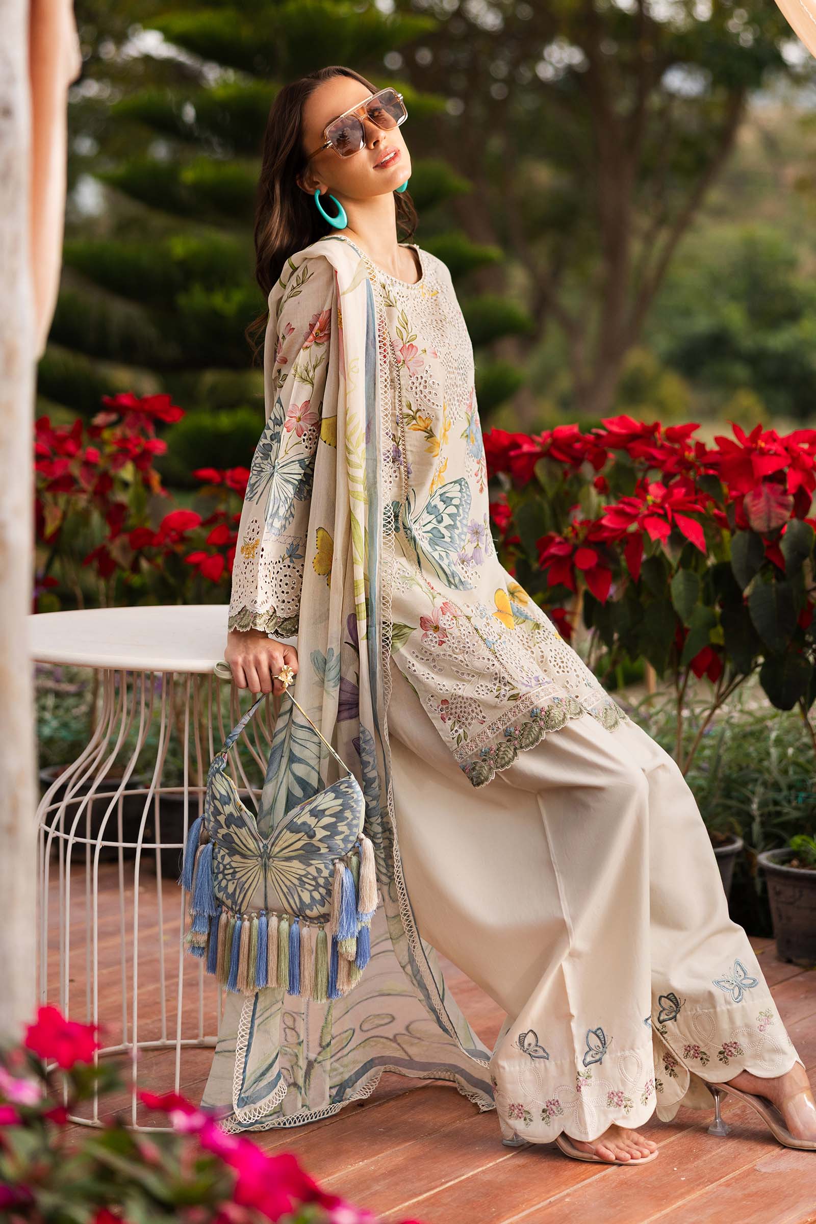 Maria B | Eid Collection Pret | DW-EF26-31 - Dress - available at Maria Faisal in UK and USA.