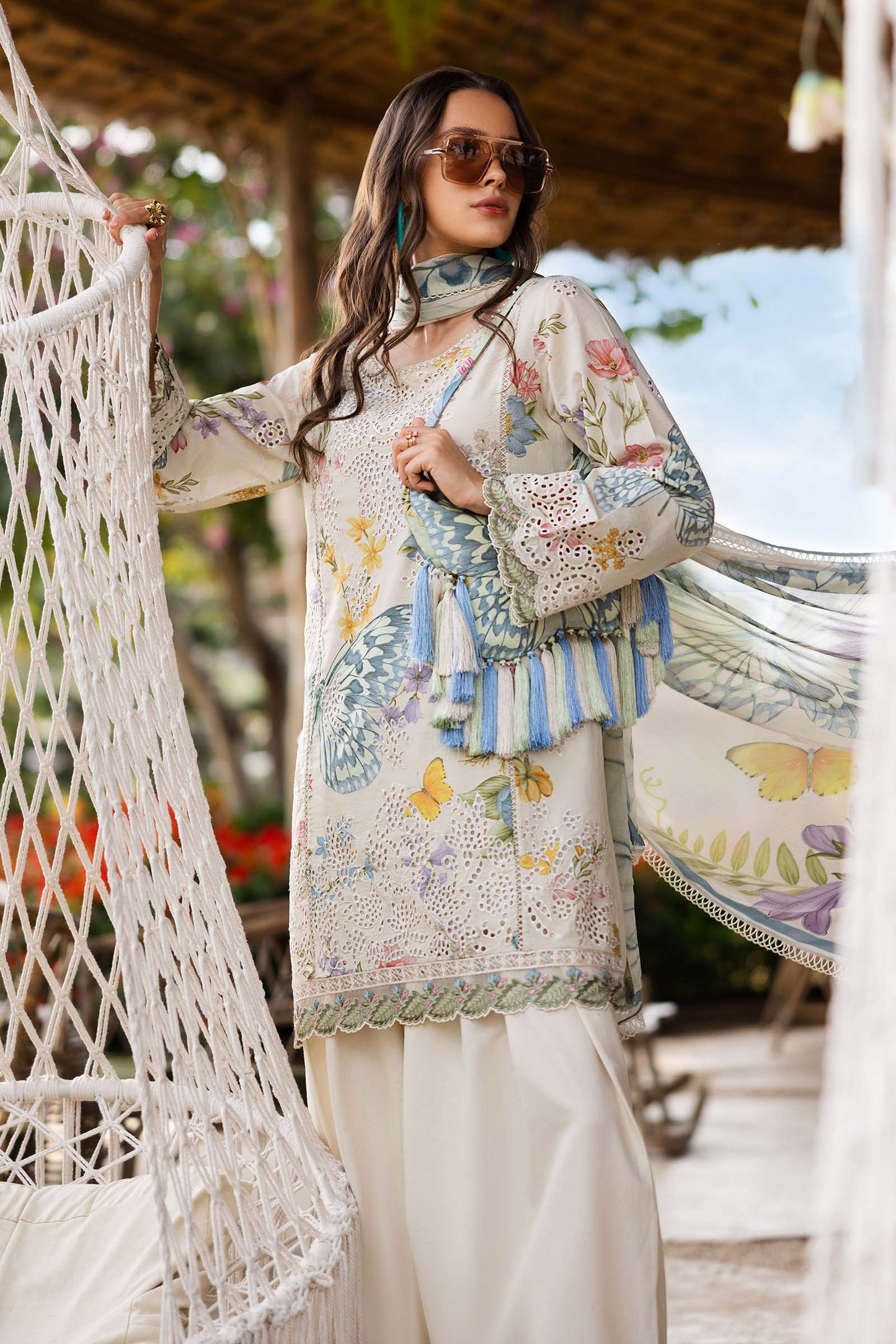Maria B | Eid Collection Pret | DW-EF26-31 - Dress - available at Maria Faisal in UK and USA.