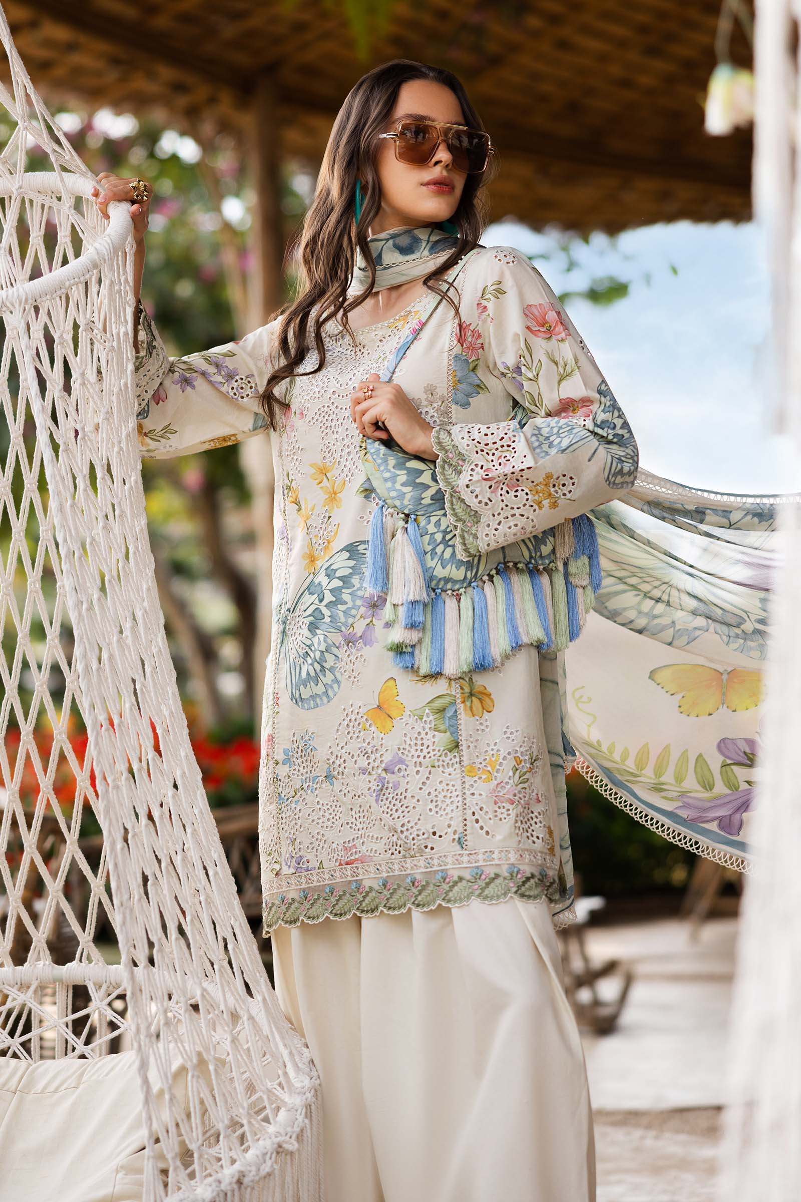 Maria B | Eid Collection Pret | DW-EF26-31 - Dress - available at Maria Faisal in UK and USA.