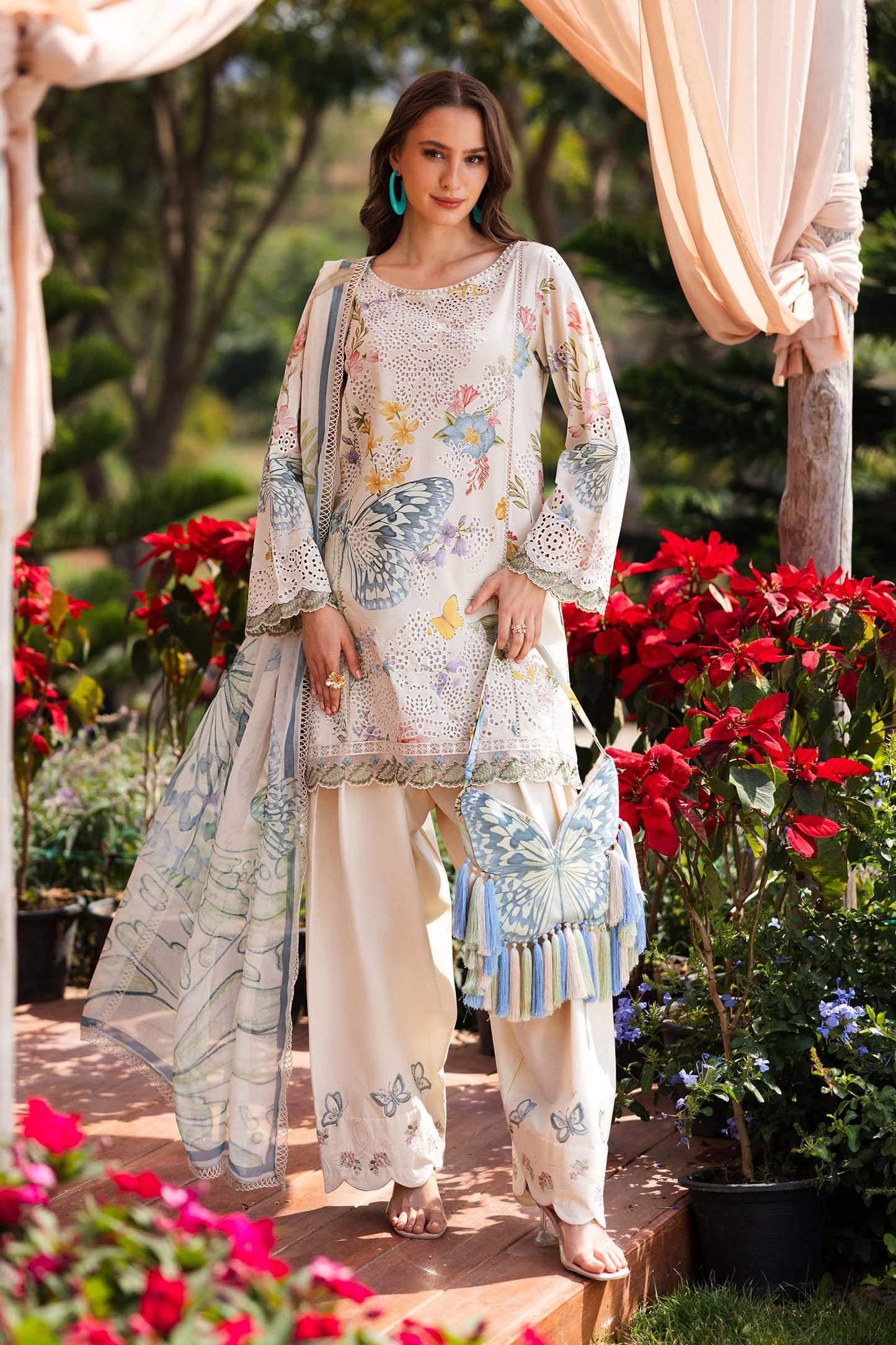 Maria B | Eid Collection Pret | DW-EF26-31 - Dress - available at Maria Faisal in UK and USA.