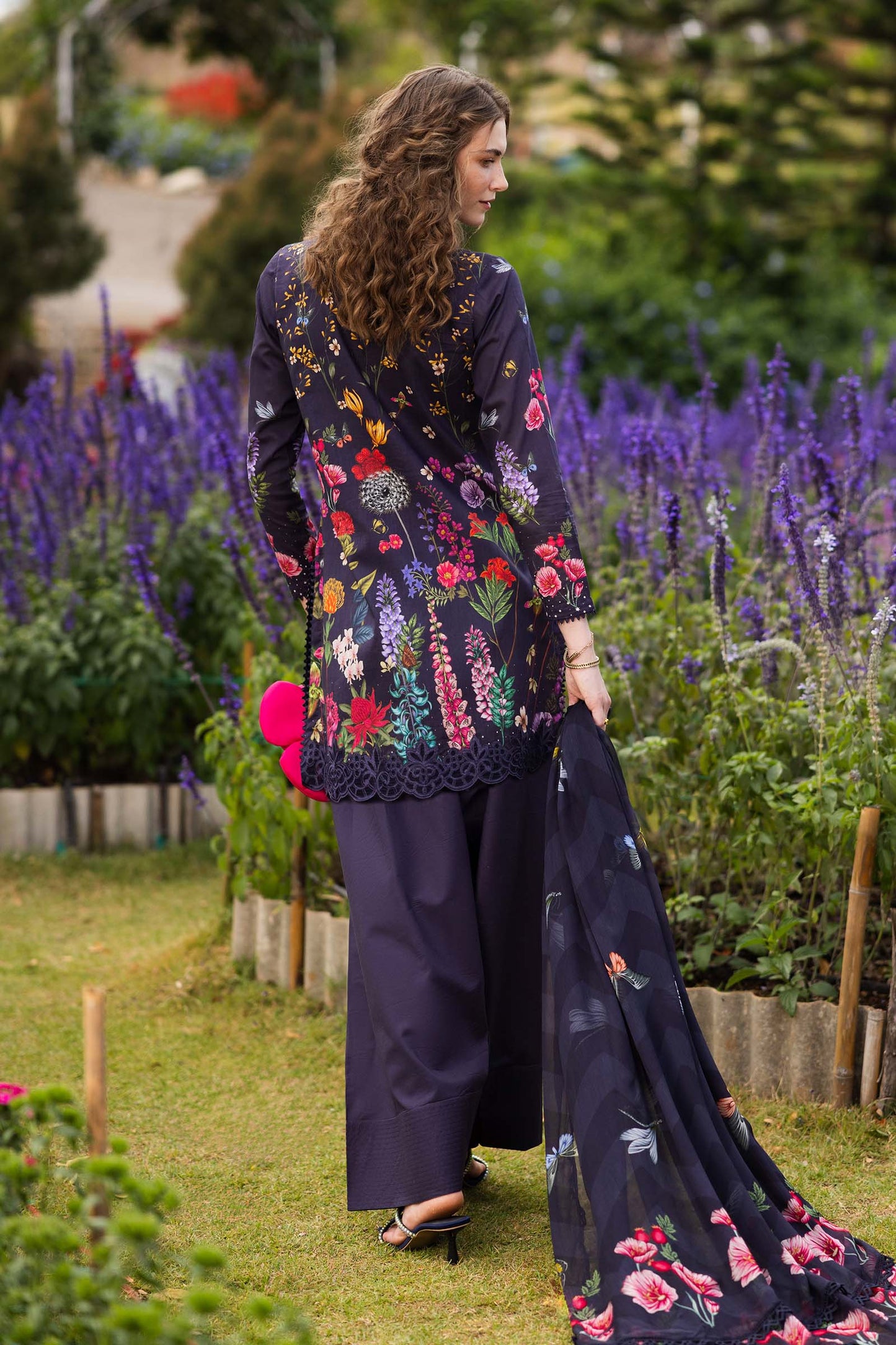 Maria B | Eid Collection Pret | DW-EF26-54 - Dress - available at Maria Faisal in UK and USA.