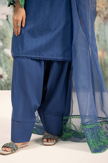 Maira B | Ready to Wear | DW-EF25-15 Blue by Maria Faisal - Registered Vendor of : Maria B - type : Wedding Dress - 100% original wedding dresses