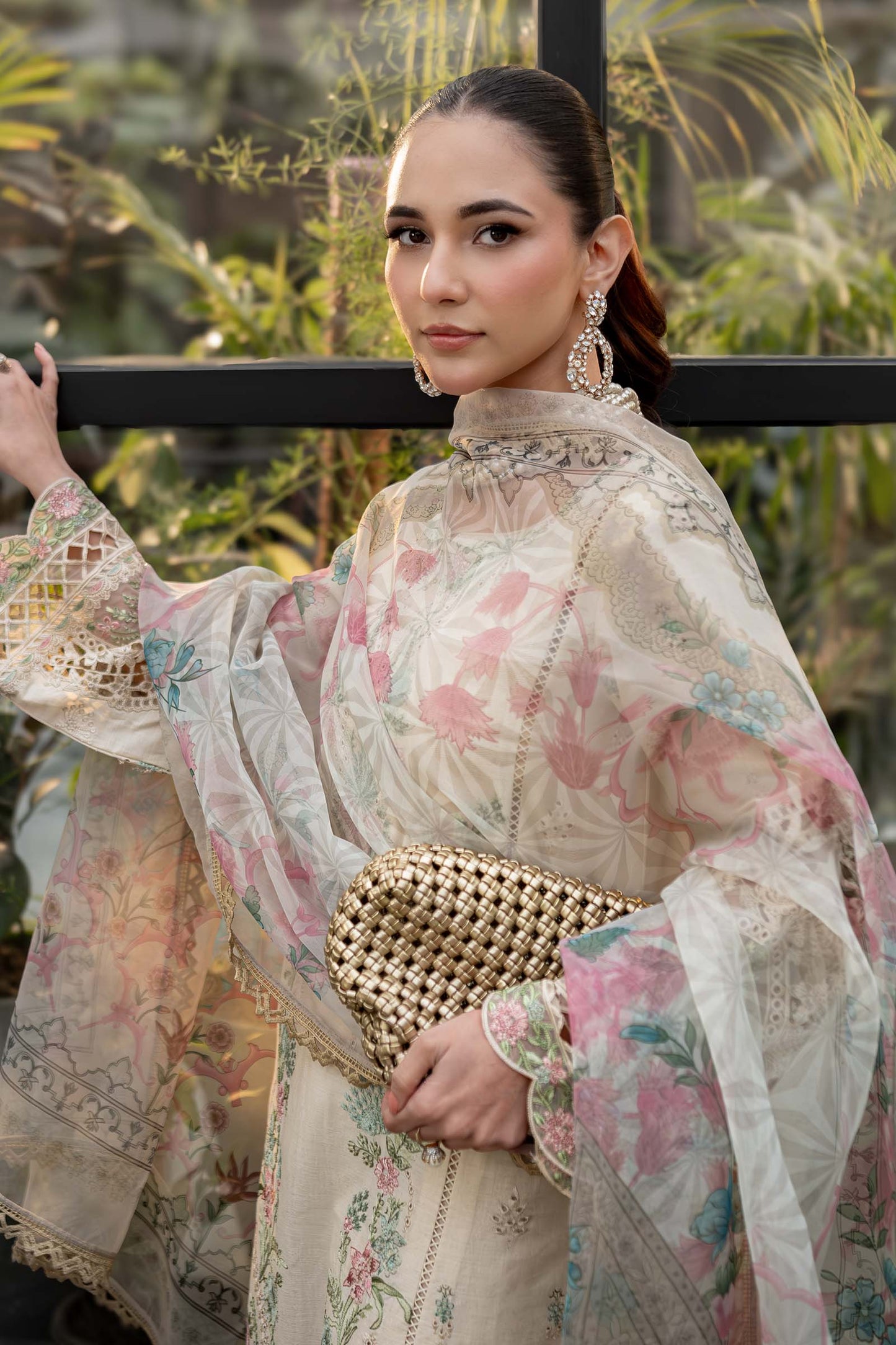 Maira B | Ready to Wear | DW-EF25-47 Off White by Maria Faisal - Registered Vendor of : Maria B - type : Wedding Dress - 100% original wedding dresses