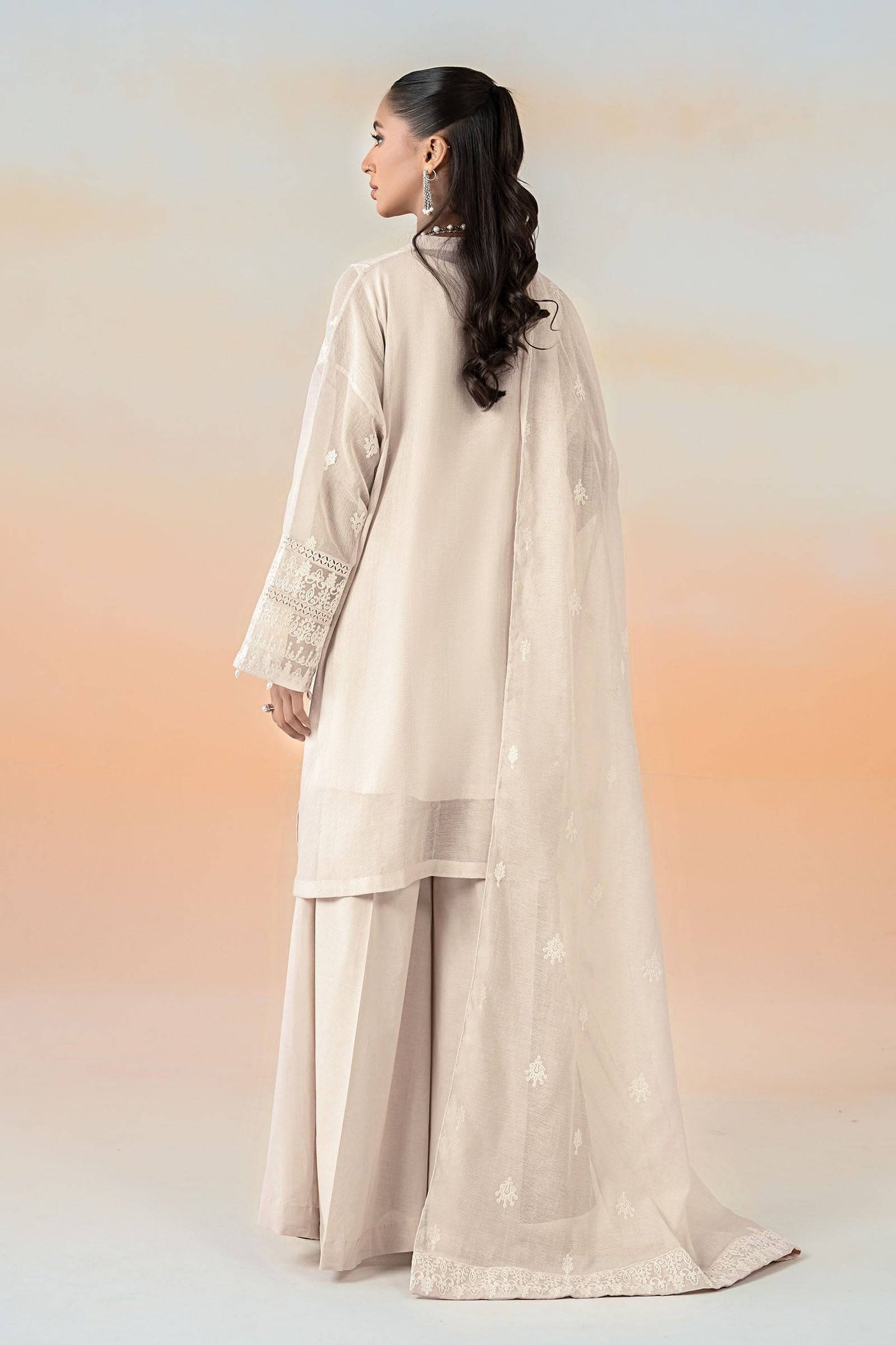 Maira B | Ready to Wear | DW-EF25-92 Off White by Maria Faisal - Registered Vendor of : Maria B - type : Wedding Dress - 100% original wedding dresses