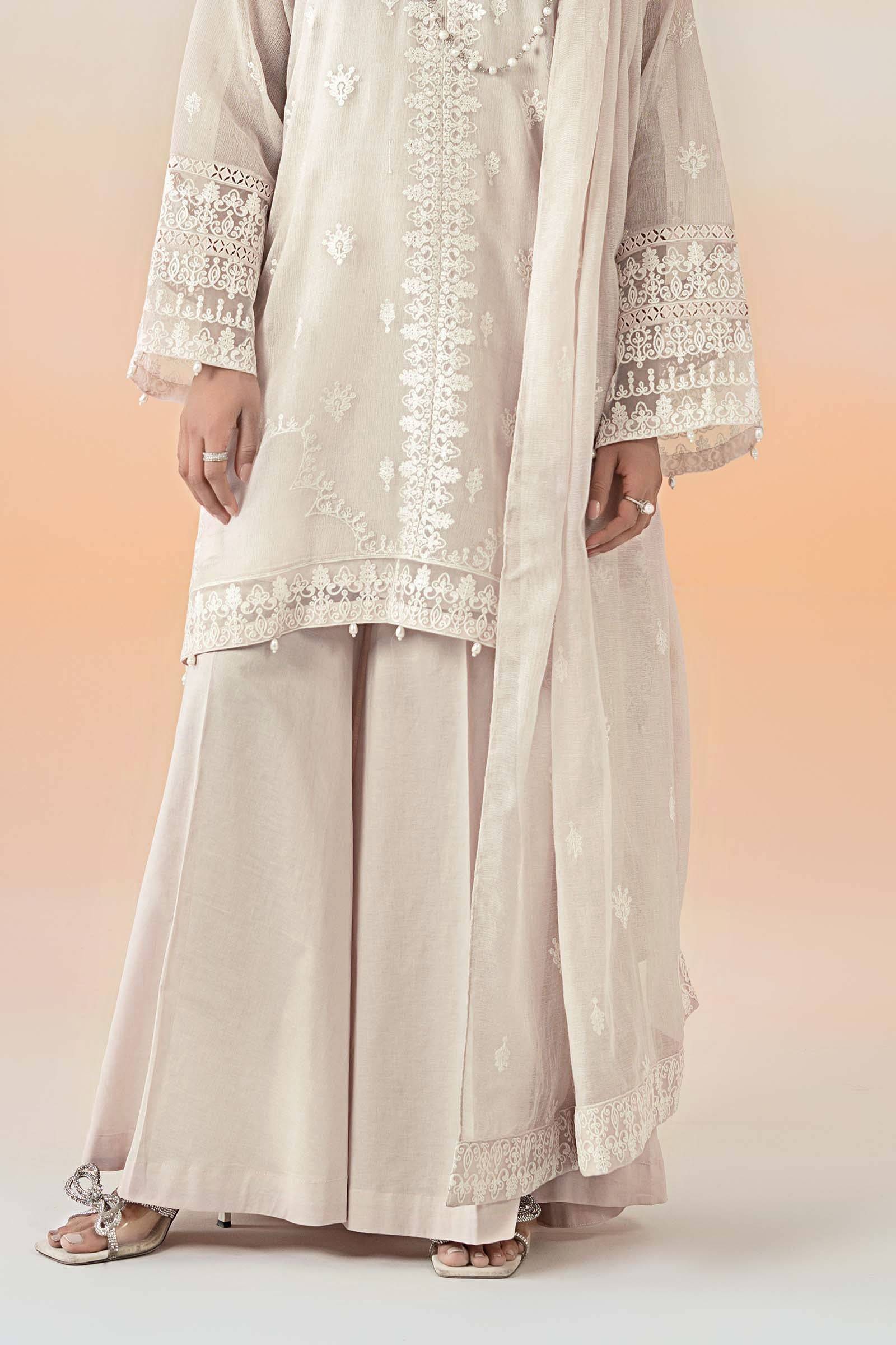 Maira B | Ready to Wear | DW-EF25-92 Off White by Maria Faisal - Registered Vendor of : Maria B - type : Wedding Dress - 100% original wedding dresses