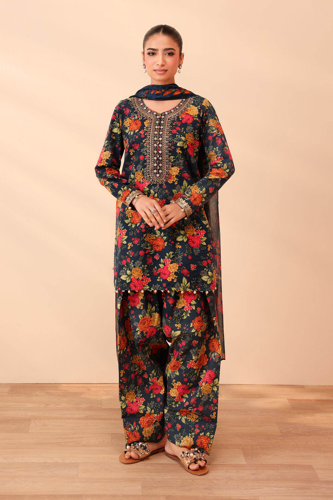 Maria B | Pre Fall 25 | Lawn Suit 11 - Ladies Clothes - Maria Faisal