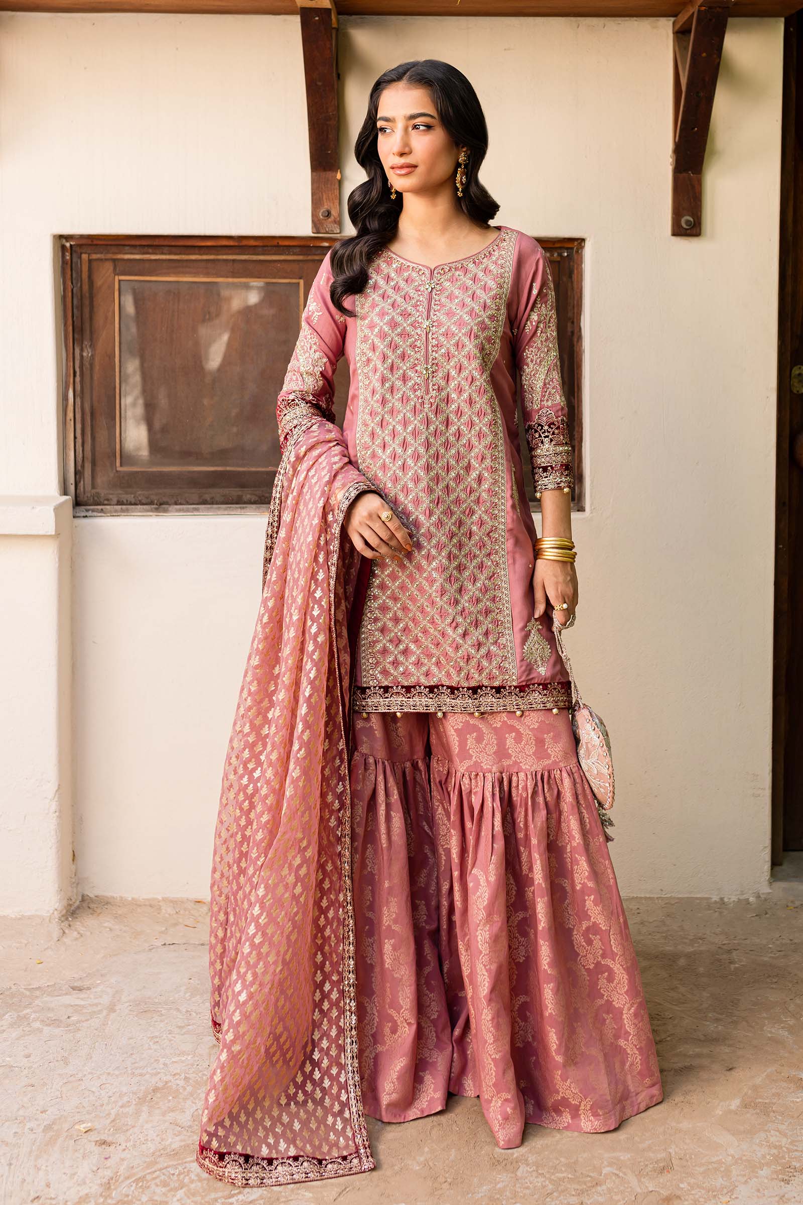 Maira B | Ready to Wear | DW-W24-05 by Maria Faisal - Registered Vendor of : Maria B - type : Wedding Dress - 100% original wedding dresses