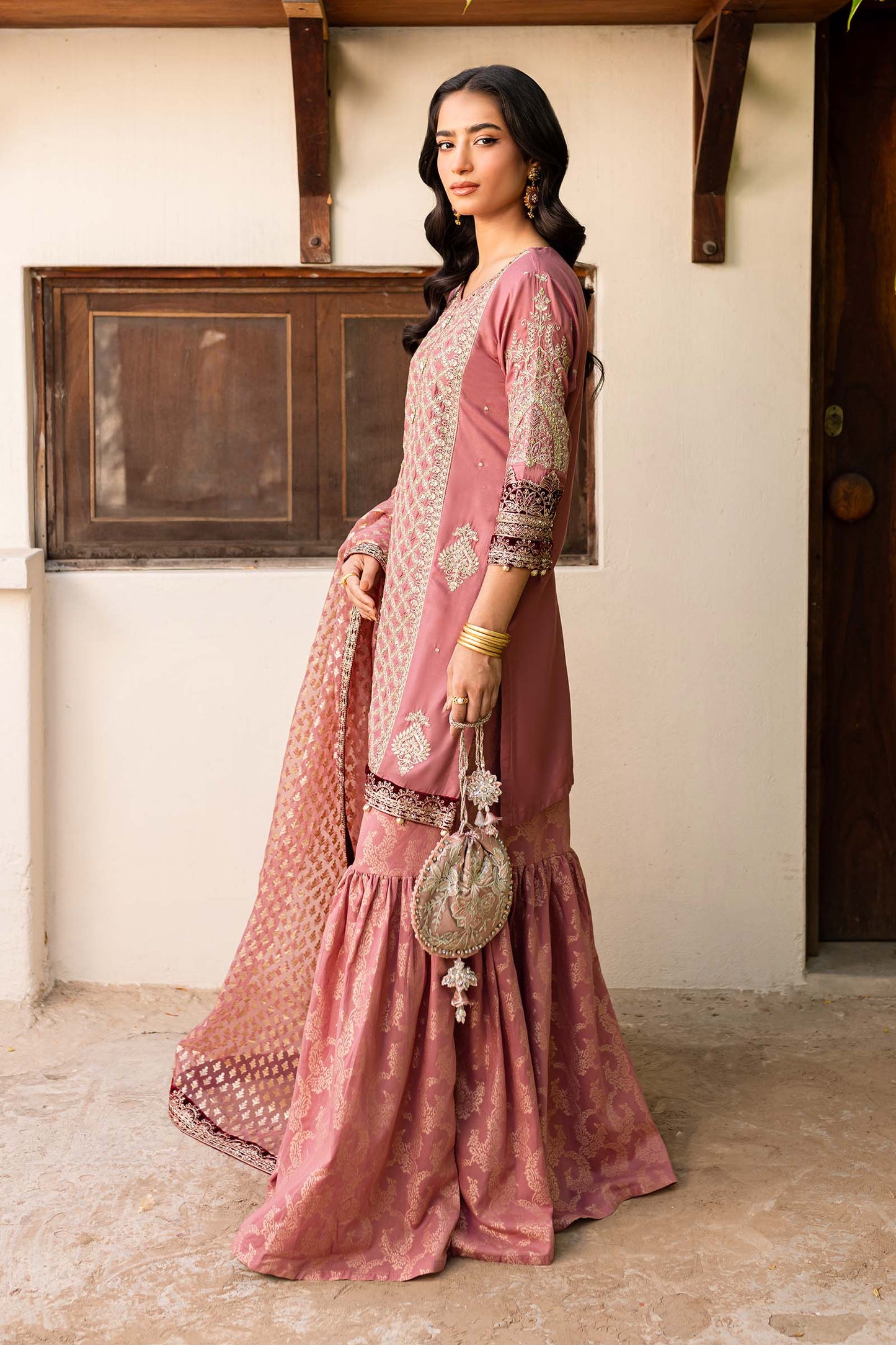 Maira B | Ready to Wear | DW-W24-05 by Maria Faisal - Registered Vendor of : Maria B - type : Wedding Dress - 100% original wedding dresses