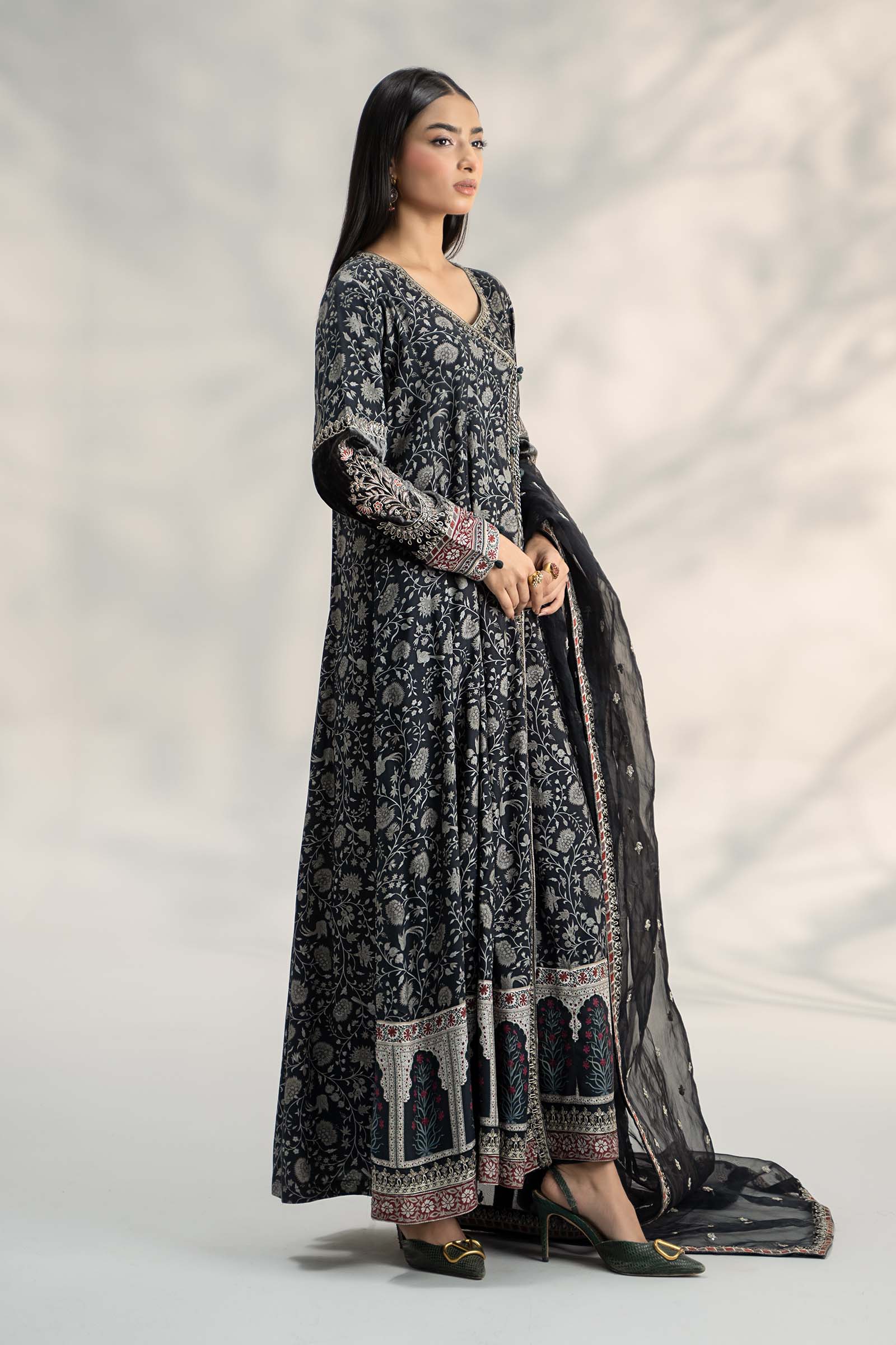 Maira B | Ready to Wear | DW-W24-89 by Maria Faisal - Registered Vendor of : Maria B - type : Wedding Dress - 100% original wedding dresses