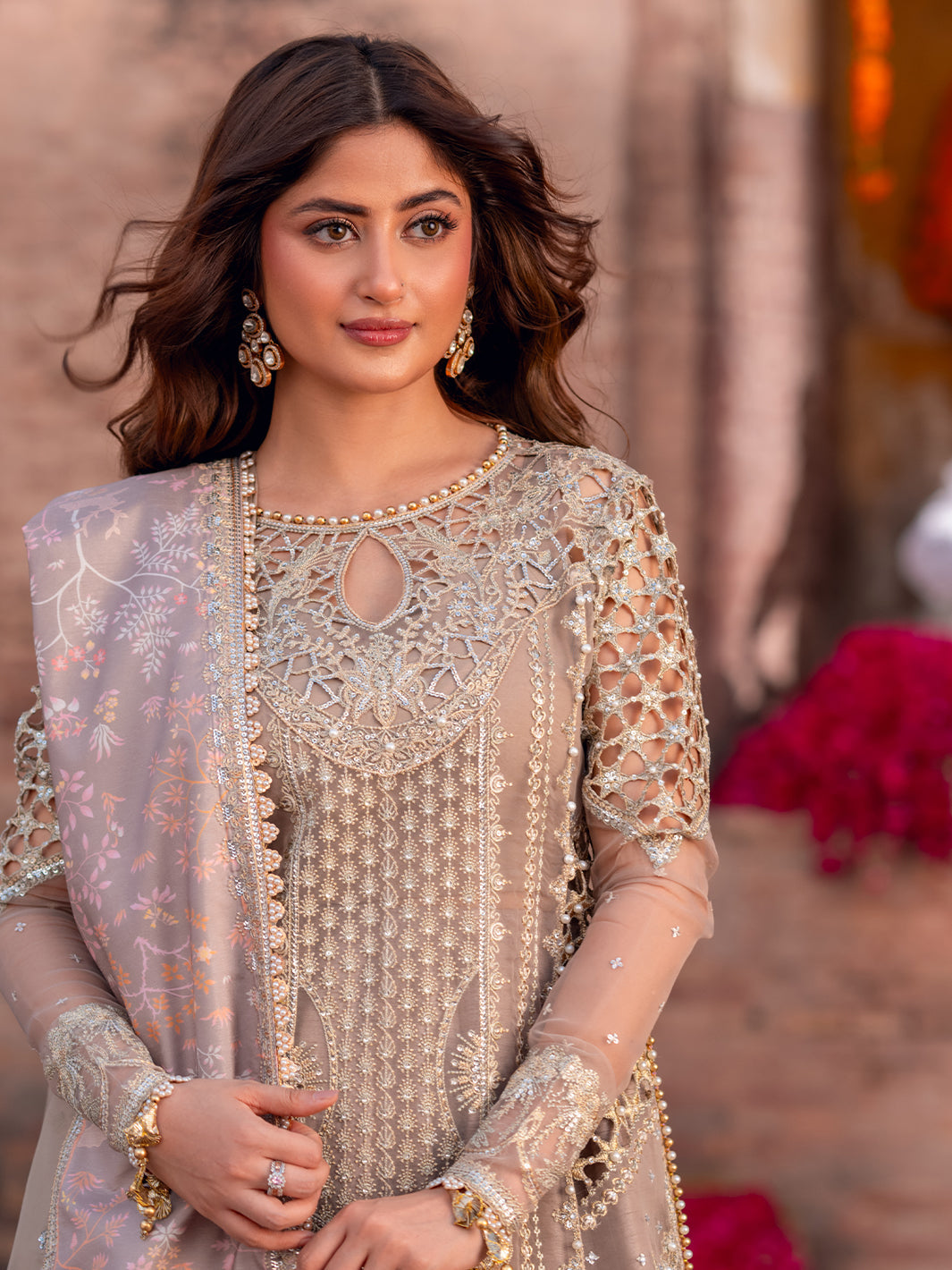 Bin Ilyas | Sona Gachi Luxury Formals | D-601 - Ladies Clothes - Maria Faisal