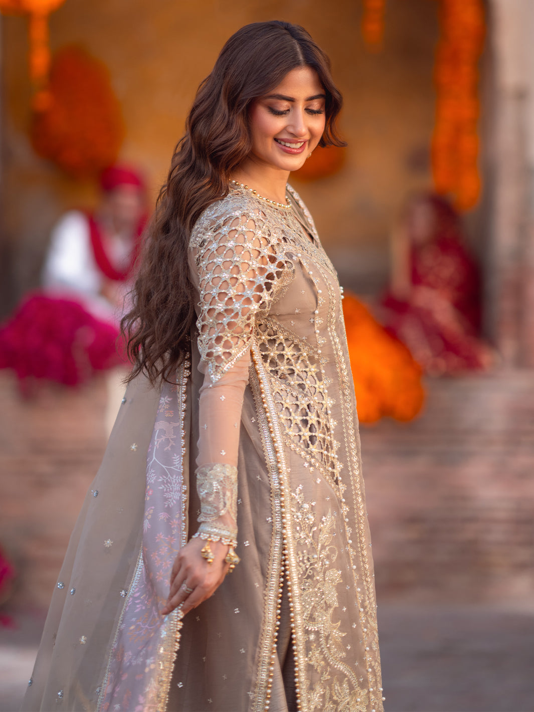 Bin Ilyas | Sona Gachi Luxury Formals | D-601 - Ladies Clothes - Maria Faisal