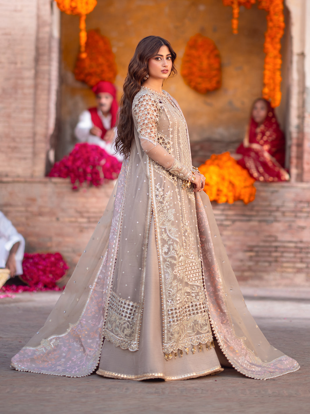 Bin Ilyas | Sona Gachi Luxury Formals | D-601 - Ladies Clothes - Maria Faisal