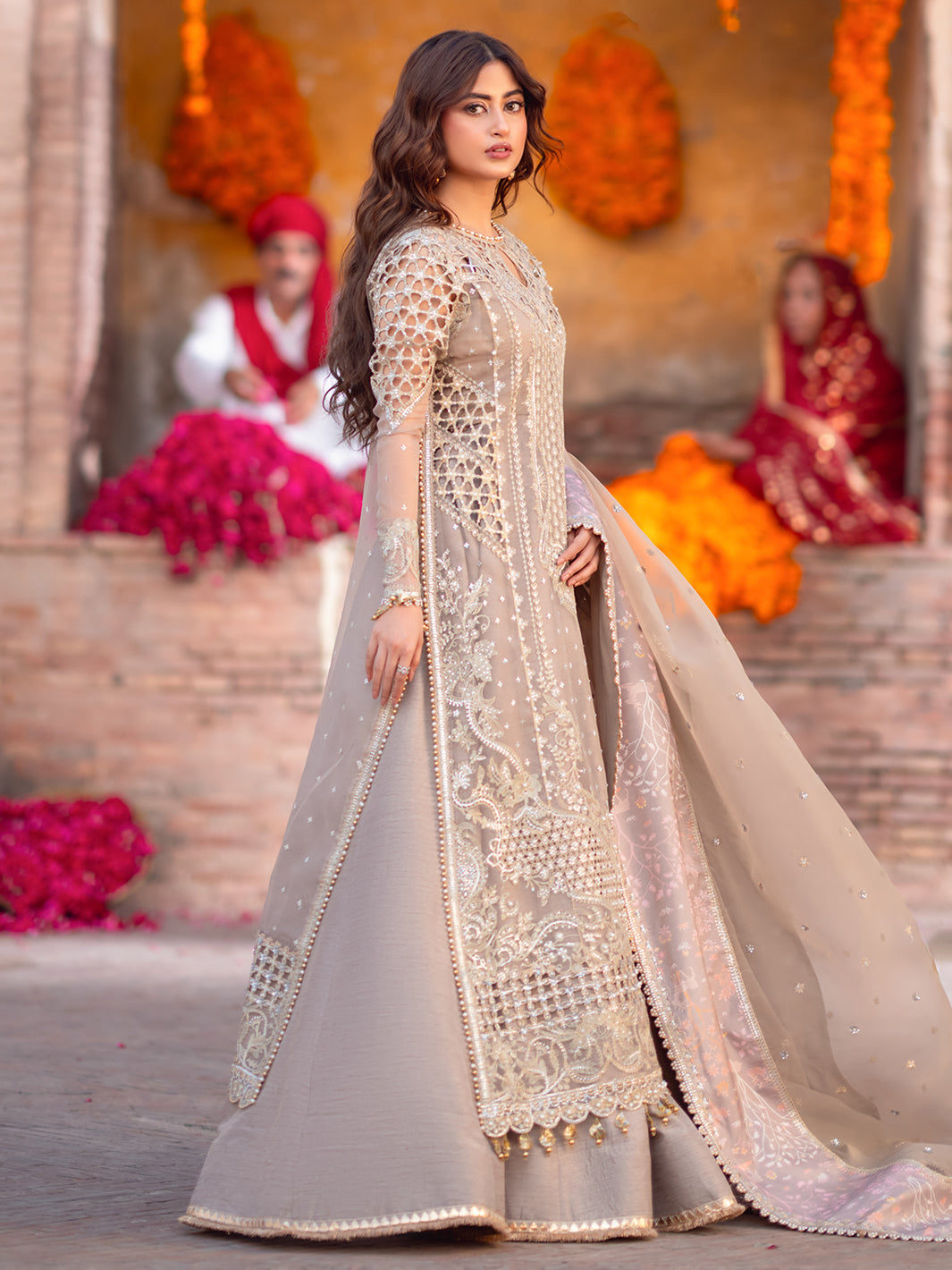 Bin Ilyas | Sona Gachi Luxury Formals | D-601 - Ladies Clothes - Maria Faisal
