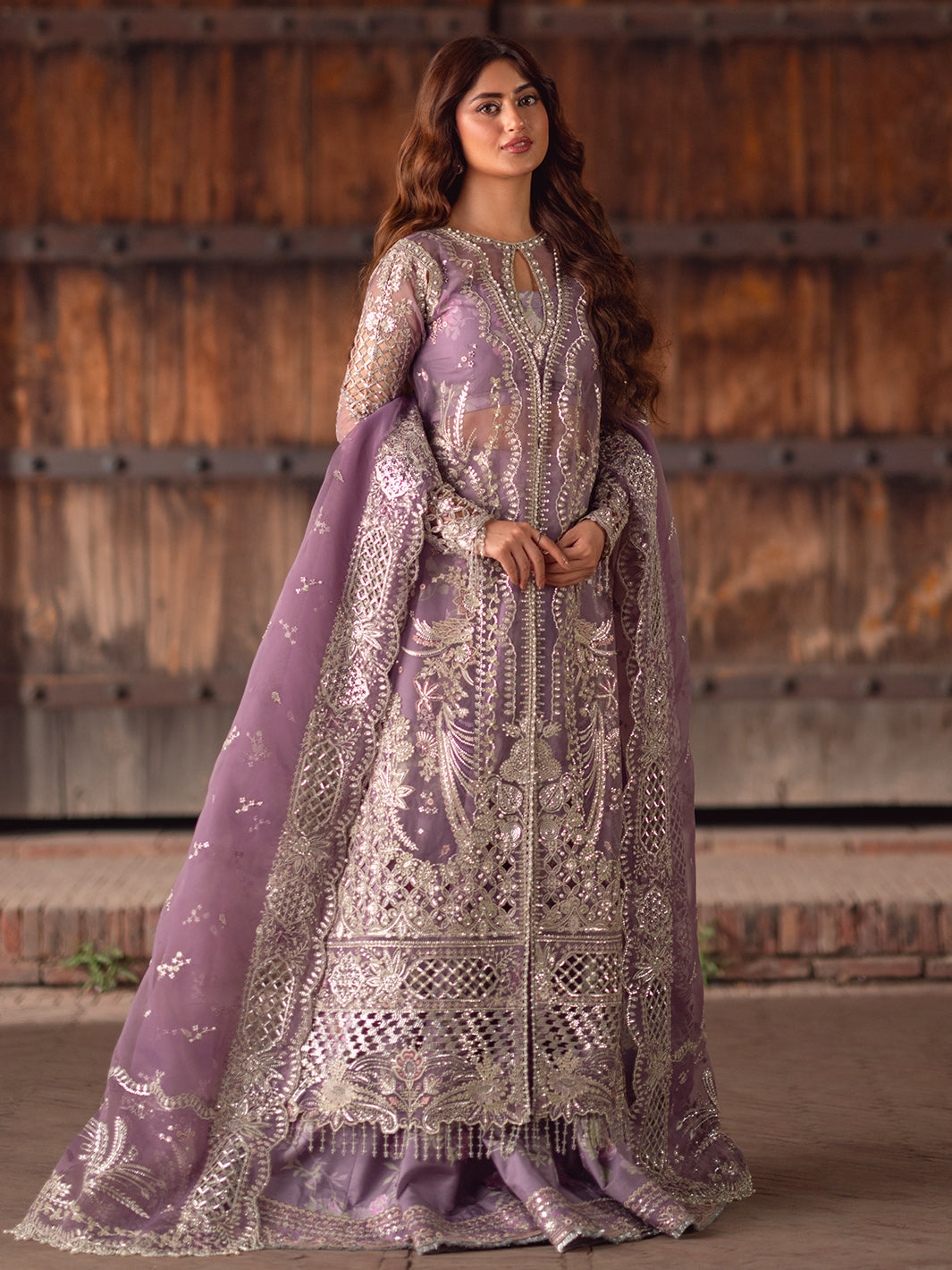 Bin Ilyas | Sona Gachi Luxury Formals | D-603 - Ladies Clothes - Maria Faisal