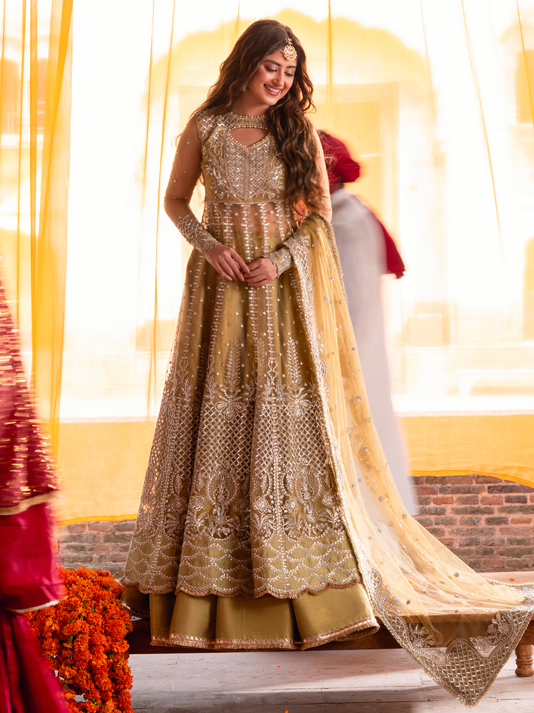 Bin Ilyas | Sona Gachi Luxury Formals | D-605 - Ladies Clothes - Maria Faisal