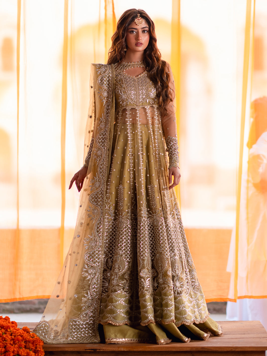 Bin Ilyas | Sona Gachi Luxury Formals | D-605 - Ladies Clothes - Maria Faisal