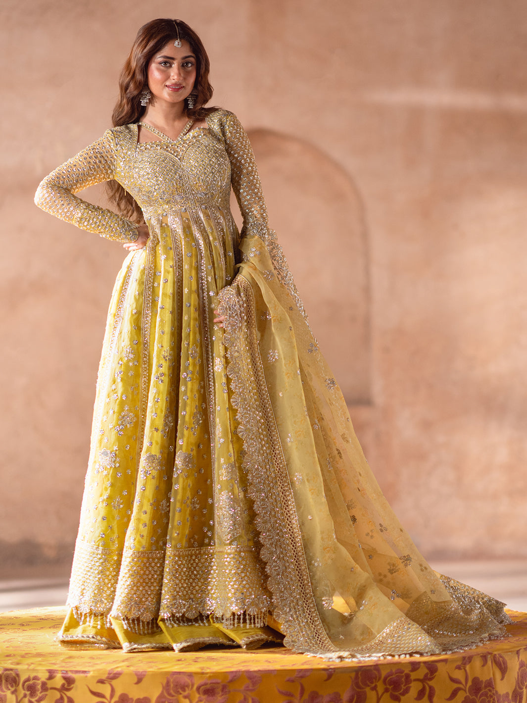 Bin Ilyas | Sona Gachi Luxury Formals | D-606 - Ladies Clothes - Maria Faisal