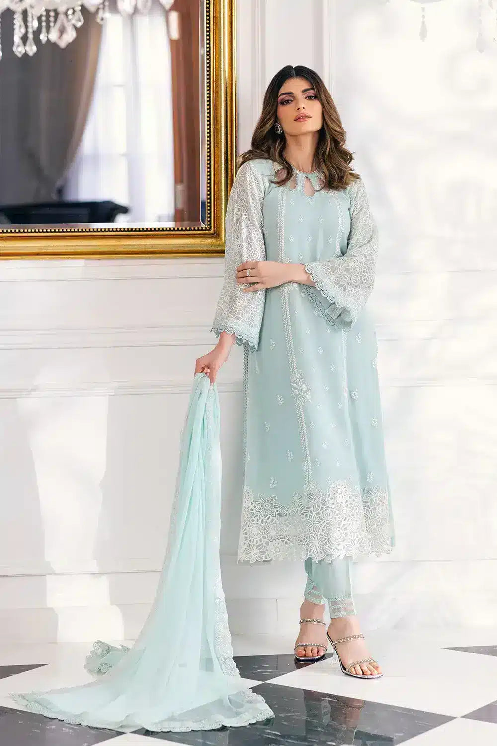 Azure | Embroidered Ensembles 23 | Daisy Charm - Formal 