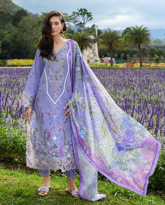 Mushq | The Secret Garden Lawn | Daisy Reverie - Luxury Dress - available at Maria Faisal in UK and USA.