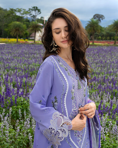 Mushq | Hemline the Secret Garden | Daisy Reverie - Luxury Dress - available at Maria Faisal in UK and USA.