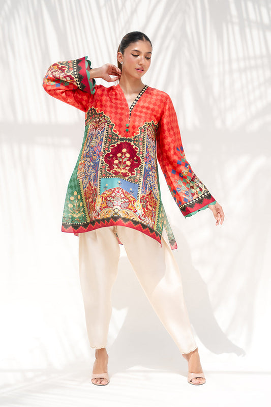Sania Maskatiya | Summer Festive 26 | Dana (A) - Luxury Dress - available at Maria Faisal in UK and USA.