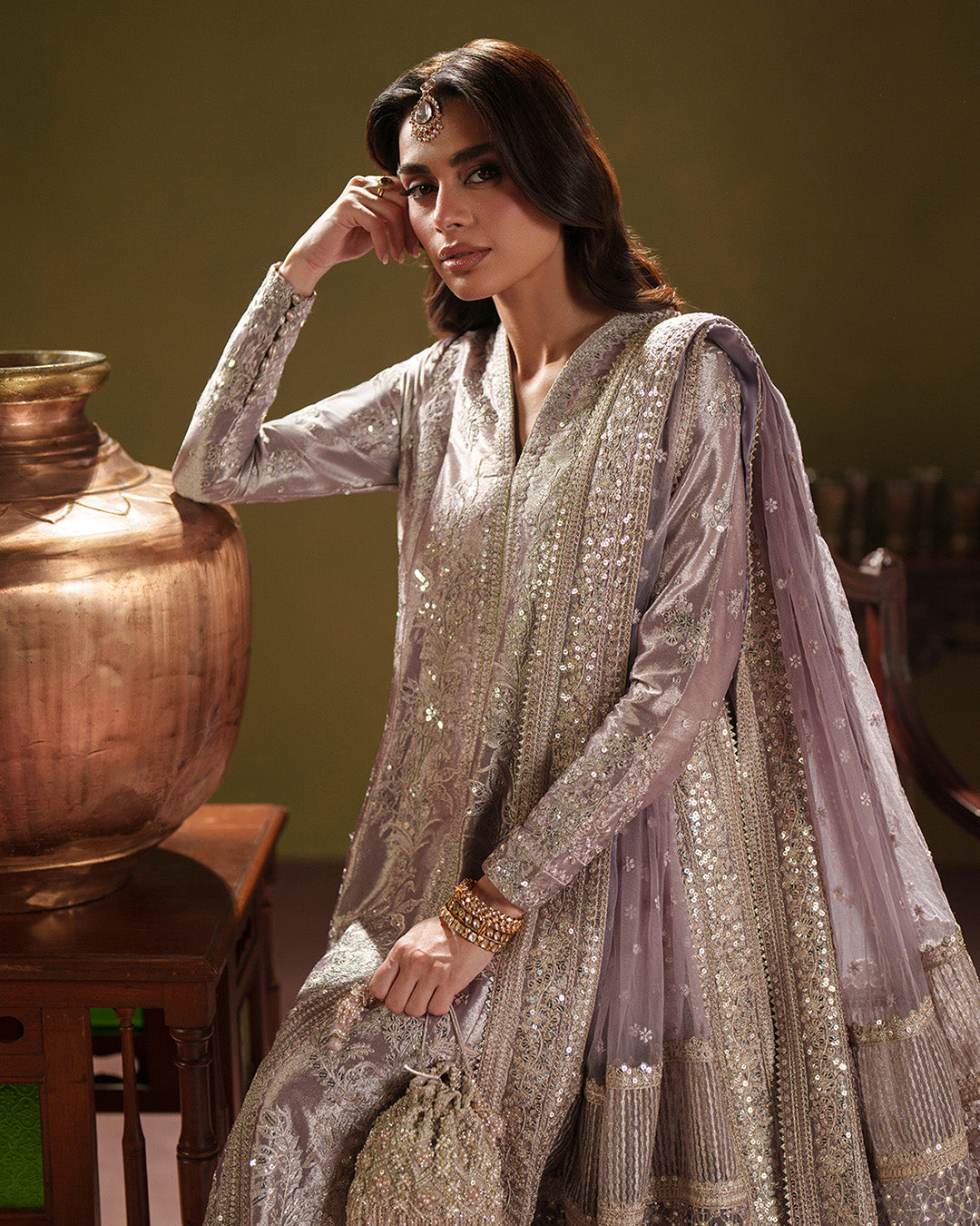 Faiza Saqlain | Lamia Wedding Formals |Dania - Wedding Dress - available at Maria Faisal in UK and USA.