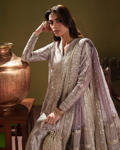 Faiza Saqlain | Lamia Wedding Formals |Dania - Wedding Dress - available at Maria Faisal in UK and USA.