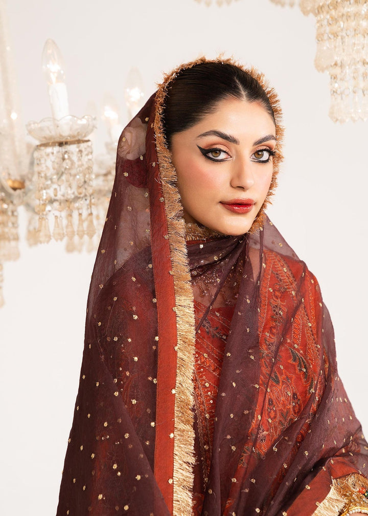 Dastoor | Sajni Luxury Eid Collection 24 | Ruby - Waniyas