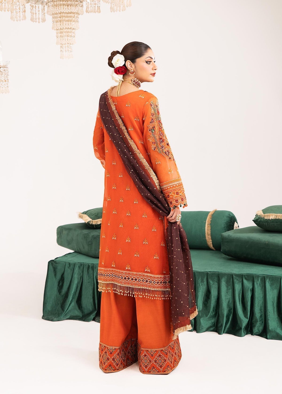 Dastoor | Sajni Luxury Eid Collection 24 | Ruby - Maria Faisal