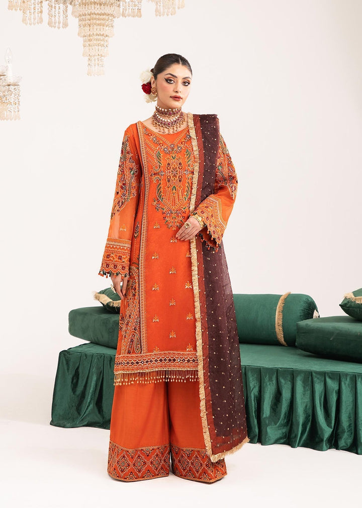 Dastoor | Sajni Luxury Eid Collection 24 | Ruby - Waniyas