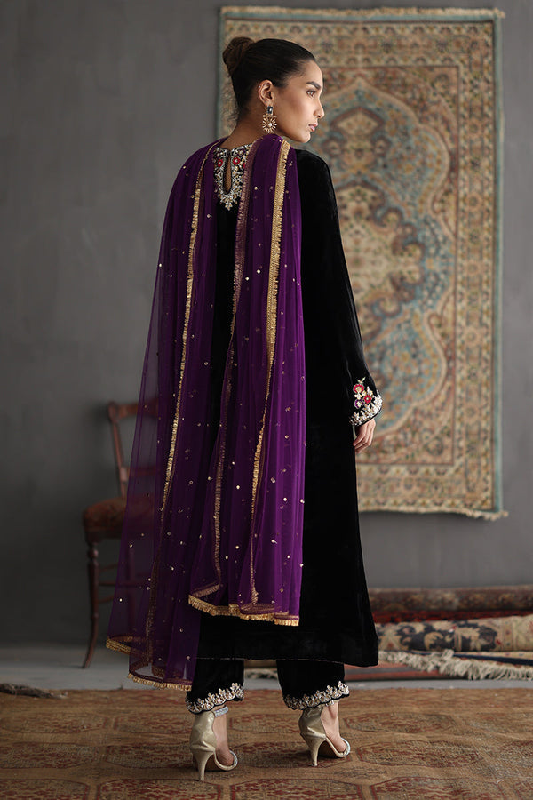 Sana Abbas | Velvet Formals | DELILAH - Ladies Clothes - Maria Faisal