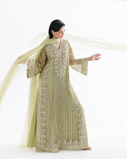 Mushq | Fleur Luxury Formals | Dellaby - Formal Dress - available at Maria Faisal in UK and USA.