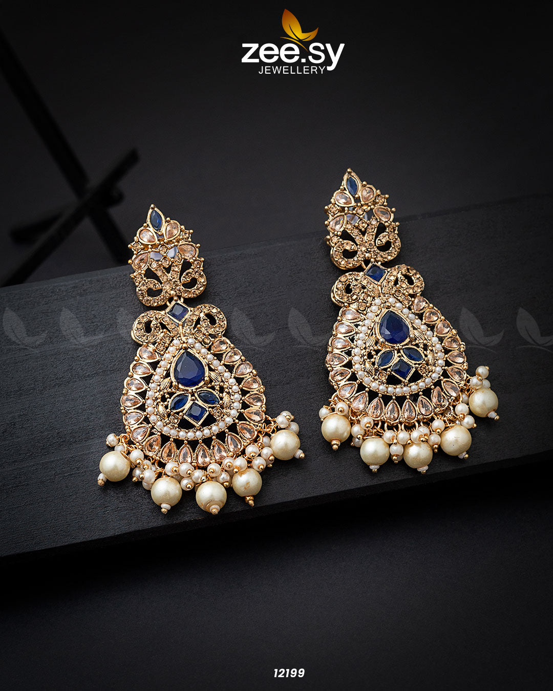 Dilnaz Jhumka - Earrings 
