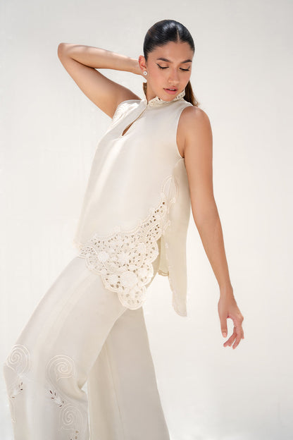 Sania Maskatiya | Summer Festive 26 | Dimah - Luxury Dress - available at Maria Faisal in UK and USA.