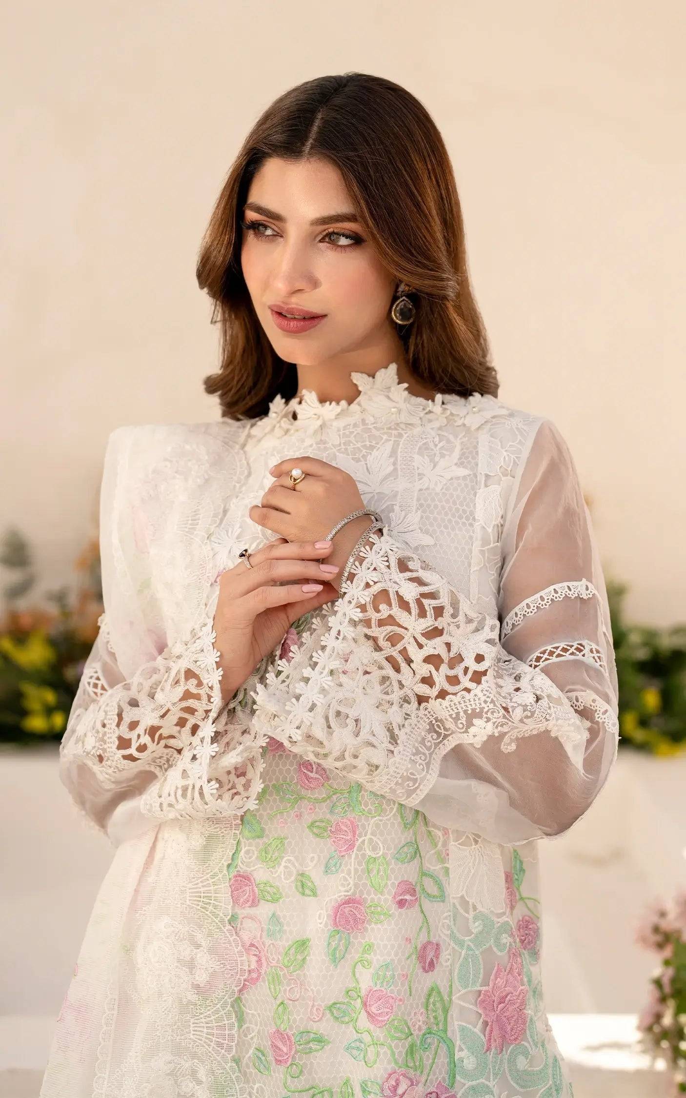 Asifa and Nabeel | Azalia Summer 25 | Dove (AZL25-03) by Maria Faisal - Registered Vendor of : Asifa and Nabeel - type : Ladies Clothes - 100% original wedding dresses