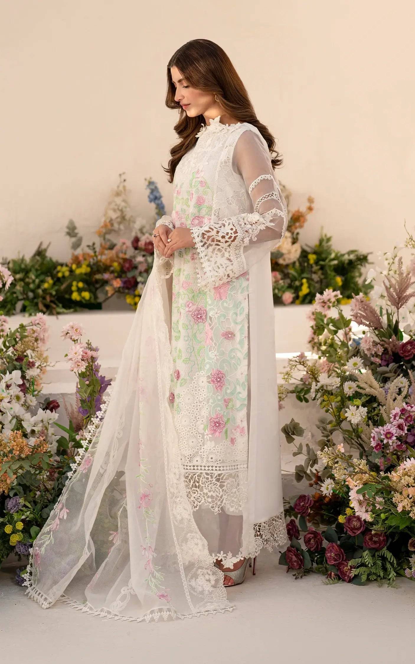 Asifa and Nabeel | Azalia Summer 25 | Dove (AZL25-03) by Maria Faisal - Registered Vendor of : Asifa and Nabeel - type : Ladies Clothes - 100% original wedding dresses